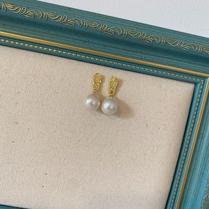 Edison loose baroque earring drop